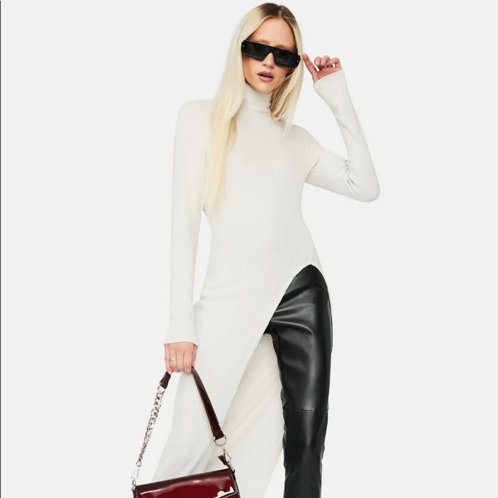 Sly Life Turtleneck Mid Length Sweater